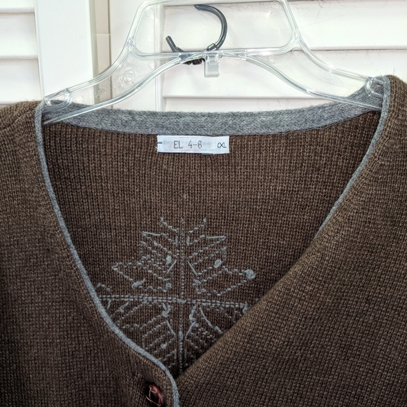 Lambswool Wool Sweater Size XXL - Picture 5 of 6